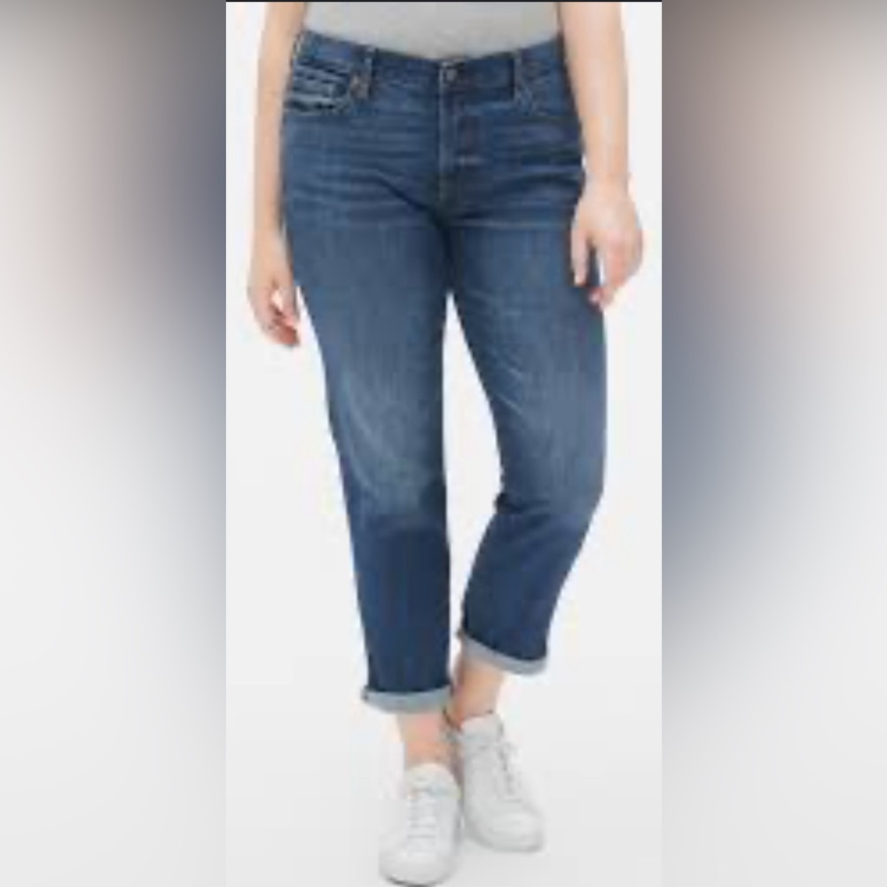 Gap Girlfriend Jean/cropped ankle sz 35